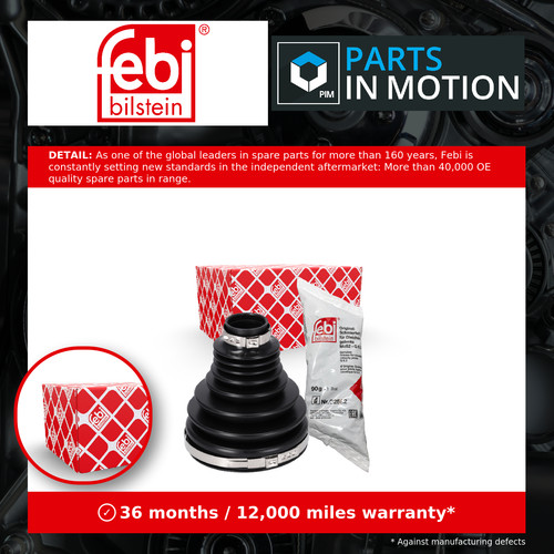 Joint boot fits fiat ducato - cv,
