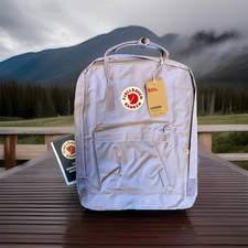 Fjallraven Kanken 16L Backpack Lilac Bottle Pockets Fits laptop