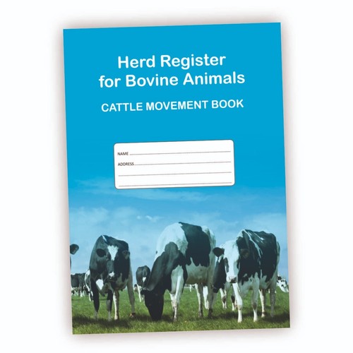 Herd register for bovine - herd,