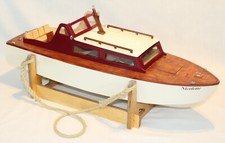 Wooden model boat kit Merlin