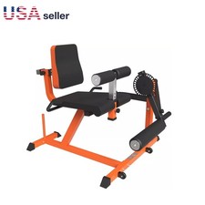 Leg Extension Curl Machine Lower Body Leg Rotary Extension for Home, Orange