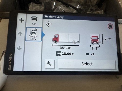 Garmin dezl lgv500 hgv - dezl, satnav