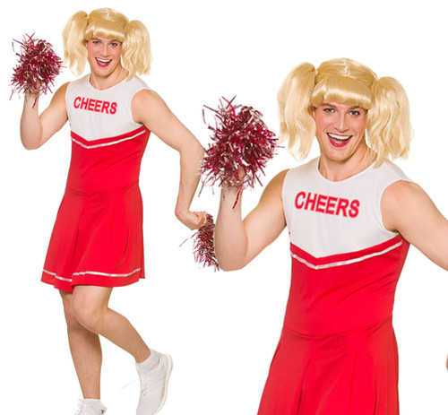 Mens hot cheerleader stag - hot,