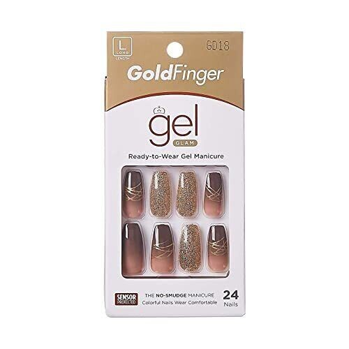 Gold finger gel - finger, glam