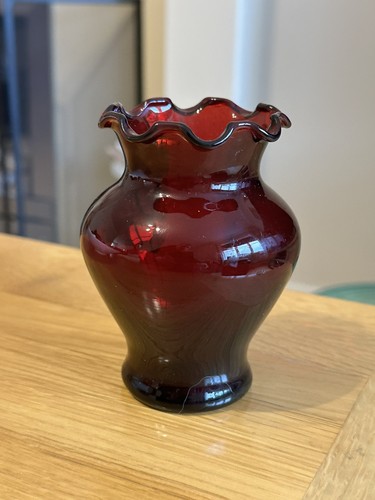 Vintage anchor hocking - vintage, ruby