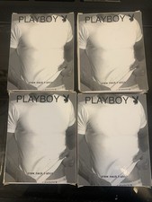 4x Playboy Mens Crew Neck