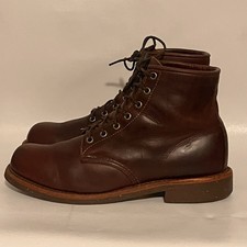 Vintage Ll Bean  Chippewa For LL Bean Service Boot 9 D USA Made Oxblood