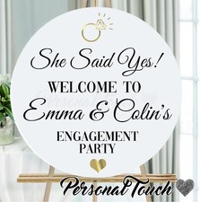 PERSONALISED ENGAGEMENT PARTY