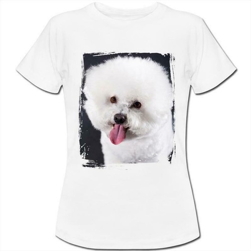 Bichon frise dog womens - dog,