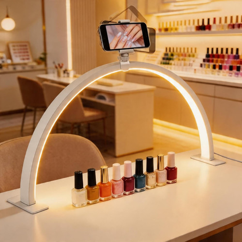Half moon light for - half, nail
