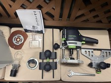 EXTRAS! Festool OF 1400 EBQ-Plus GB 240V Router Lite Domestic use only