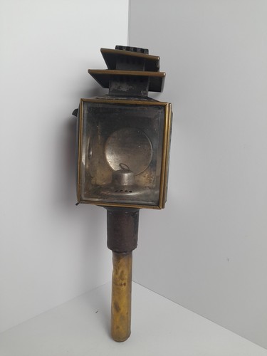Vintage carriage lamp likely - vintage,