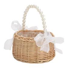 Wicker Flower Wedding Basket