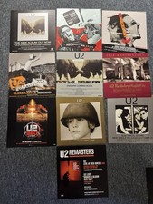 10 UNUSED VINTAGE U2 RECORD