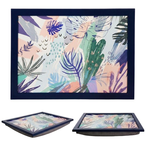 Padded lap tray with bean - padded,