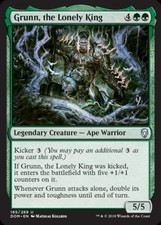 Grunn, the Lonely King -Foil