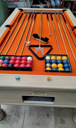 Monarch 7ft 4ft pool table - x,