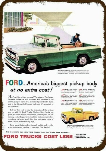 1957 ford f100 styleside - f100, &