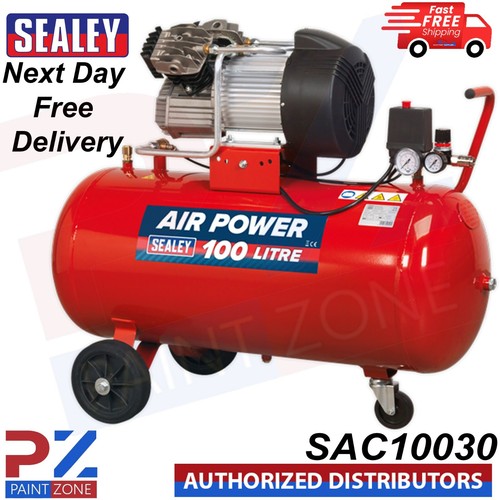Sealey sac10030 100l twin - sealey,