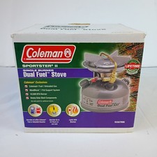 Coleman Sportster II Single Burner Dual Fuel Stove 533A700G New in Box 