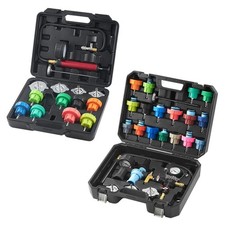 Radiator Pressure Tester 14/28 PCS Coolant Vacuum Purge Refill Adapters