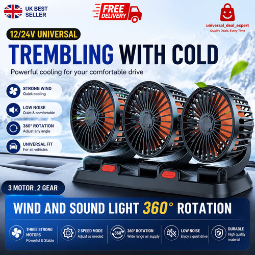 Head car fan - 3,