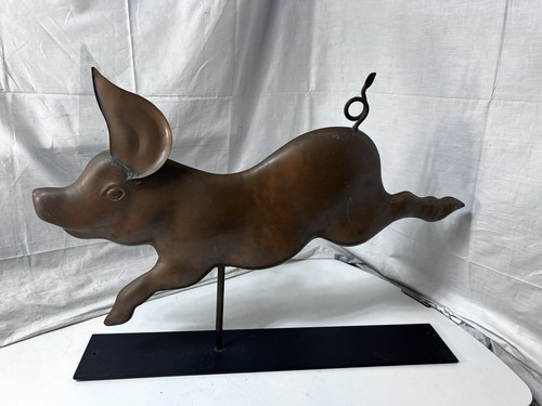 Vintage large pig - large, 3d