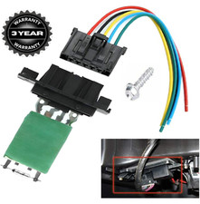 For Vauxhall Corsa D Heater Blower Resistor Cabin Fan Resister and Wiring Loom