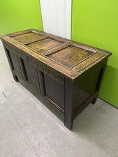 Antique 18th Century Oak Coffer 