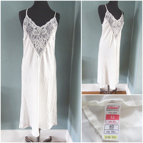 Vintage full slip petticoat - full,