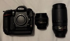 Nikon D4 DSLR + Prime & Zoom
