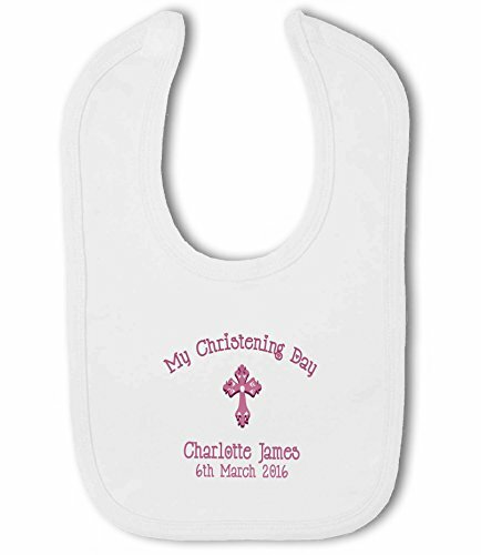 Christening bib with - christening,