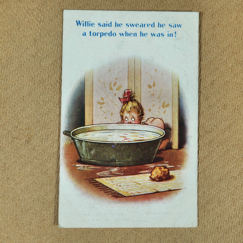 Vintage postcard comic - postcard,