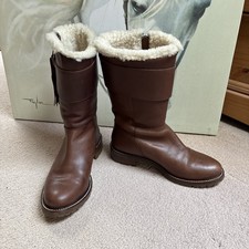 Joules Brown Leather Boots