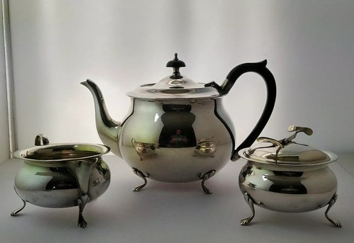 Vintage silver plated tea - vintage,