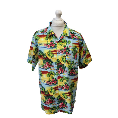 Easy hawaiian shirt yellow - easy,