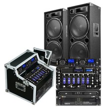 Mobile DJ Setup - MAX215 PA