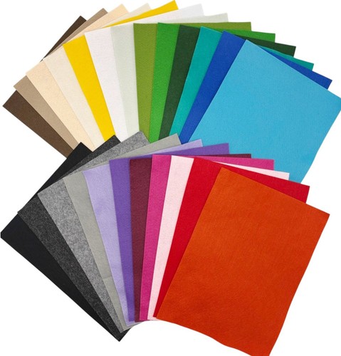 Polyester felt sheets approx - polyester,