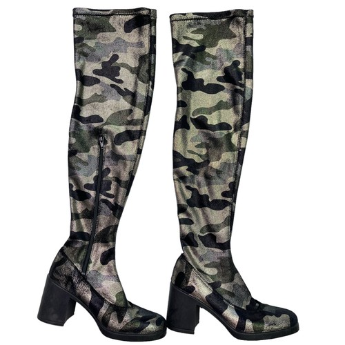 Topshop camouflage metallic - camouflage,