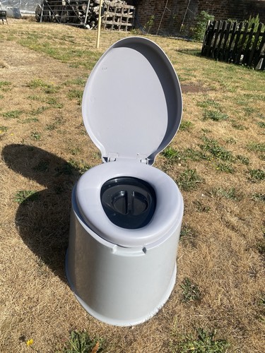 Camping toilet with removable - toilet,