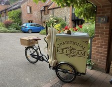 Ice Cream Bike Trike Cart