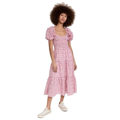 Moon river pink - moon, floral