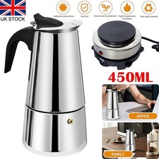 9 Cups Moka Pot with Electric