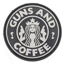 Guns / Coffee Swat Moral Patch Black Airsoft Paintball