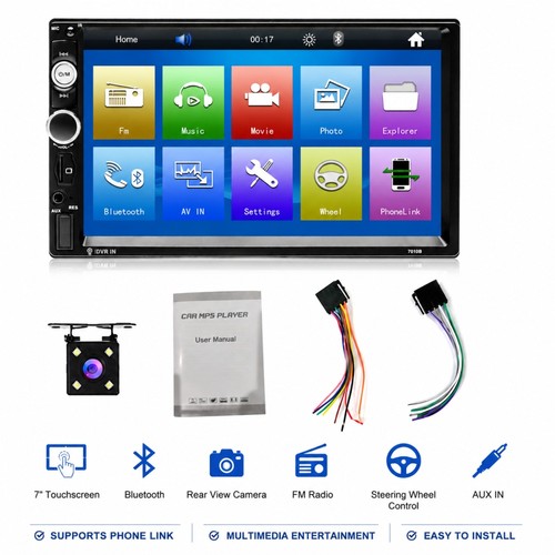 Double din car radio - 7",