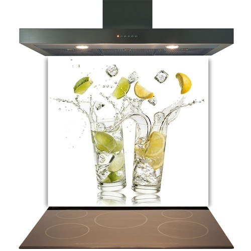 Printed glass kitchen - printed,