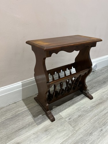 Vintage dark wood - wooden, solid