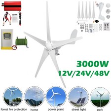 3KW 12V 24V 48V Wind Turbine