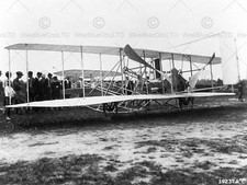 Vintage Photography Icon Wright Brothers Airplane Poster Art Print Bb3287B