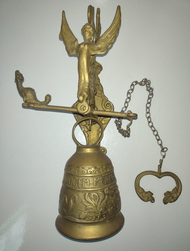 Antique cast brass